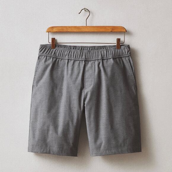 American Giant Men's Lightweight Beach Short Large Heather Gray - Picture 13 of 13